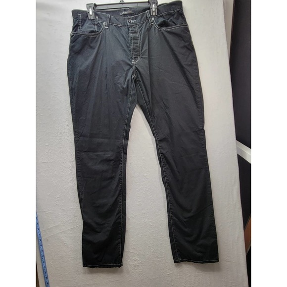John Varvatos Other - John Varvatos Mens Black Light Weight Slim Fit Button Fly Jeans, Sz 38R